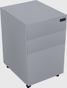 Metal mobile drawers