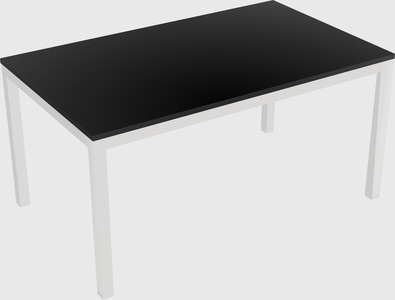Rectangular desk