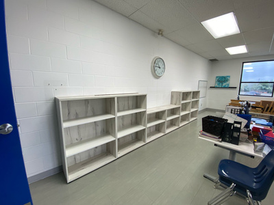 Bookcase storage