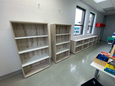 Bookcase storage