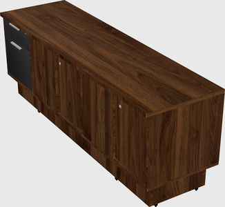 Low credenza cabinet