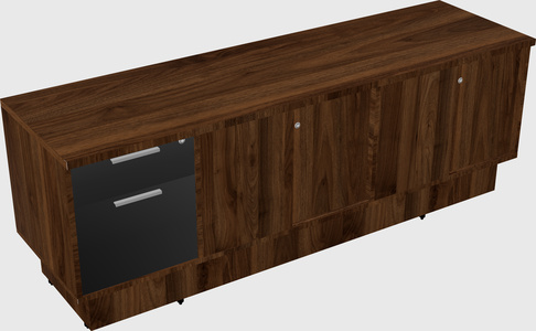 Low credenza cabinet