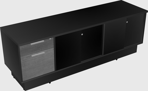 Low credenza cabinet