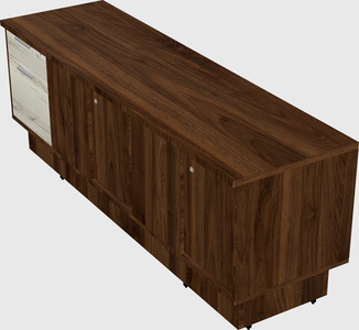Low credenza cabinet