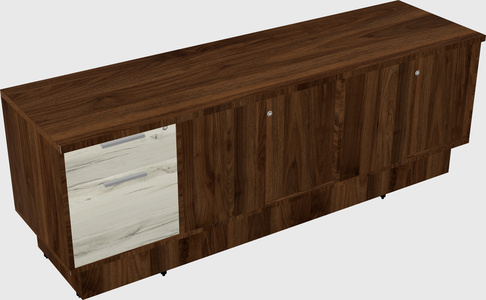 Low credenza cabinet