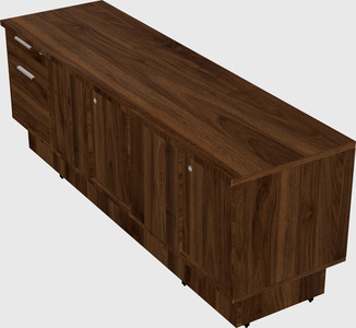 Low credenza cabinet