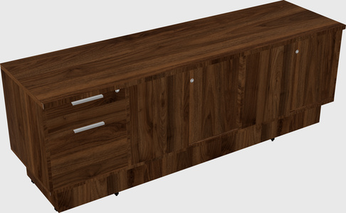 Low credenza cabinet