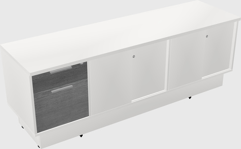 Low credenza cabinet