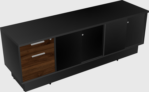 Low credenza cabinet