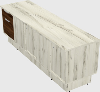 Low credenza cabinet