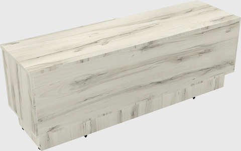 Low credenza cabinet