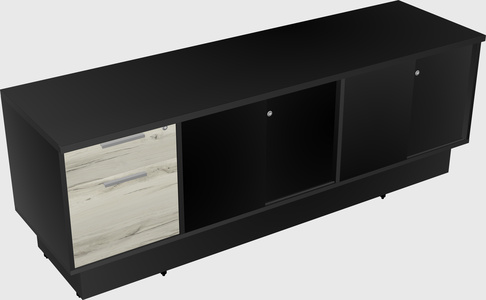 Low credenza cabinet