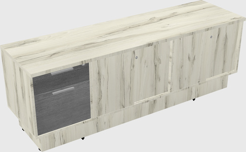 Low credenza cabinet