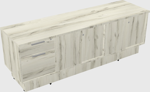 Low credenza cabinet