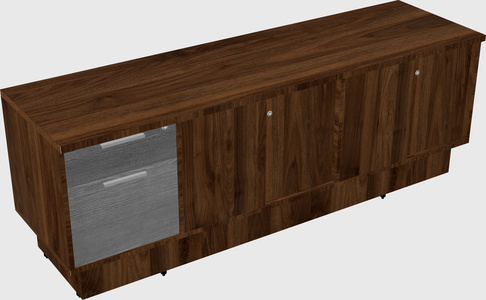 Low credenza cabinet