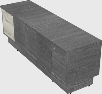 Low credenza cabinet