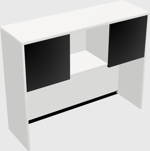 Desk hutch