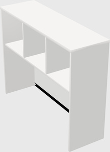 Desk hutch