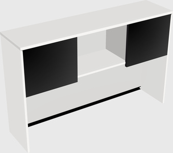 Desk hutch
