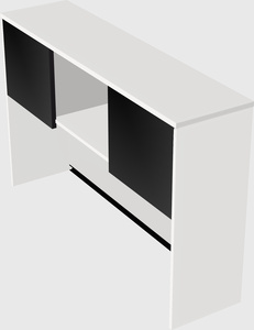 Desk hutch