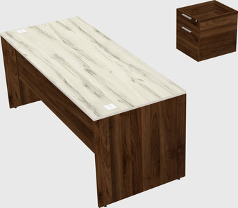 Rectangular desk
