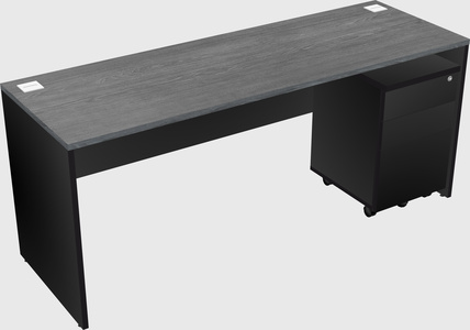 Rectangular desk