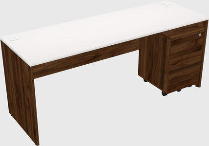 Rectangular desk