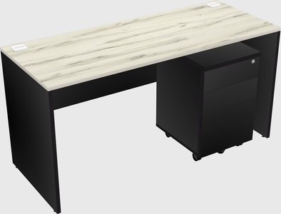Rectangular desk
