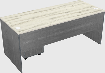 Rectangular desk
