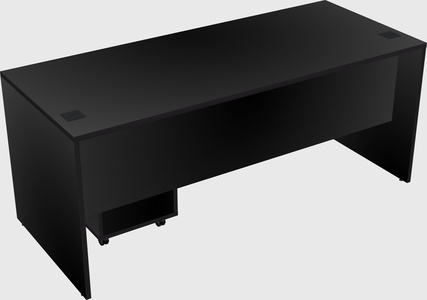 Rectangular desk