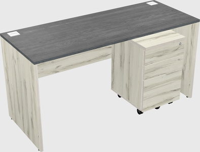 Rectangular desk