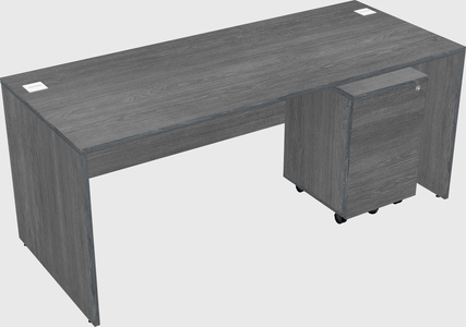 Rectangular desk