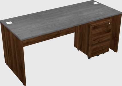 Rectangular desk