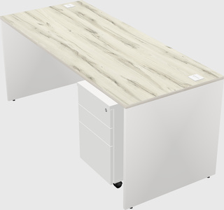 Rectangular desk