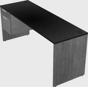 Rectangular desk