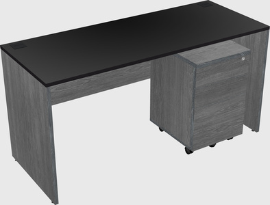 Rectangular desk
