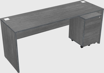 Rectangular desk