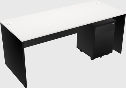 Rectangular desk