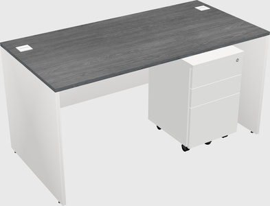 Rectangular desk