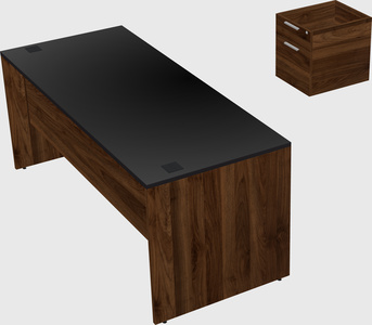 Rectangular desk