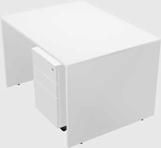 Rectangular desk