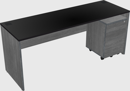 Rectangular desk