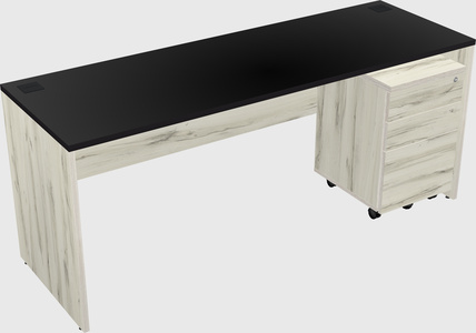 Rectangular desk