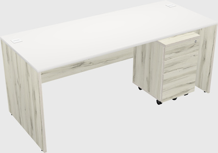 Rectangular desk