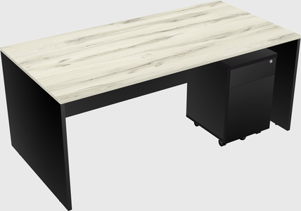 Rectangular desk