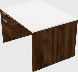 Rectangular desk