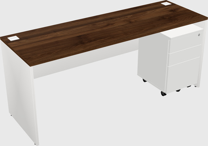 Rectangular desk