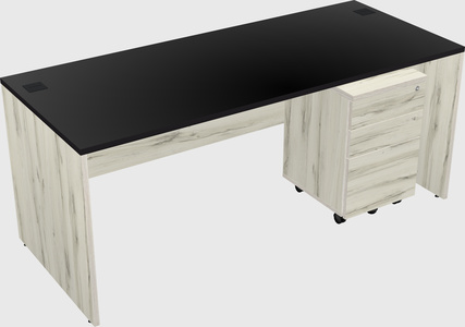 Rectangular desk