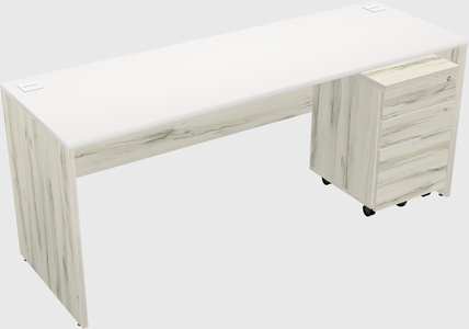 Rectangular desk
