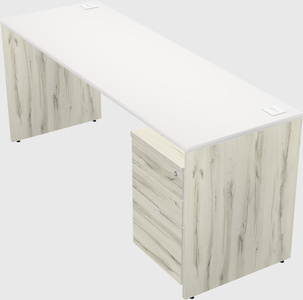 Rectangular desk